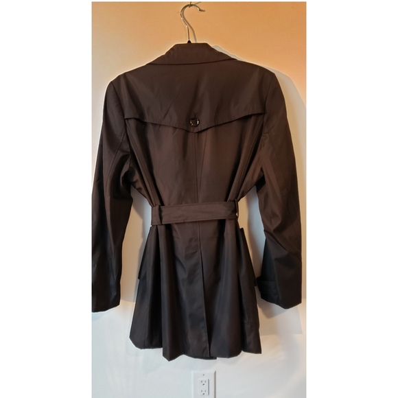 Calvin Klein Black Trench Coat - Picture 4 of 4